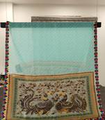 DesiButik Printed Organza Dupatta 36*102 inches