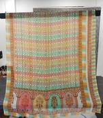 DesiButik Printed Organza Dupatta 36*102 inches