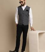 Waiscoat with welt pockets