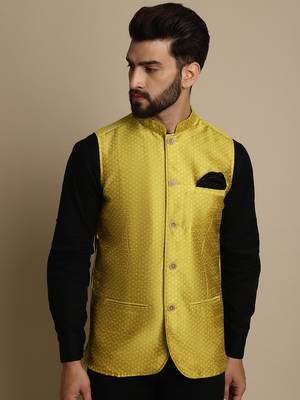 Mandarin collar waistcoat 2