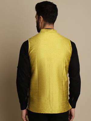 Mandarin collar waistcoat 3