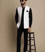 Mandarin collar waistcoat