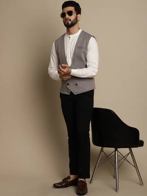 Double breast waist coat 1