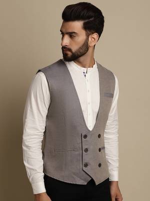 Double breast waist coat 4