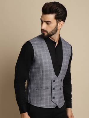 Double breast waist coat 4