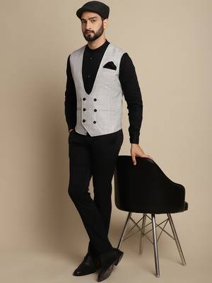 Double breast waist coat 1