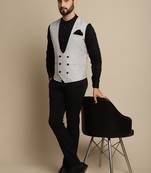 Double breast waist coat