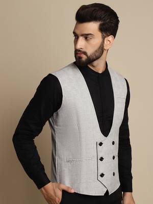 Double breast waist coat 4