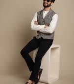 Waistcoat with notched lapel