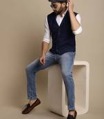 Waistcoat with notched lapel