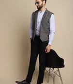 Waistcoat with notched lapel