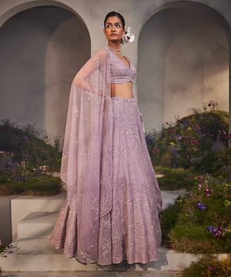 Letty Lavender Lehenga Set 2