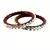 Extra Large Size Acrylic Bangle Color Maroon