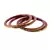Extra Large Size Acrylic Bangle Color Golden