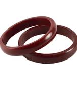Extra Large Size Acrylic Bangle Color Maroon