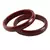 Extra Large Size Acrylic Bangle Color Maroon