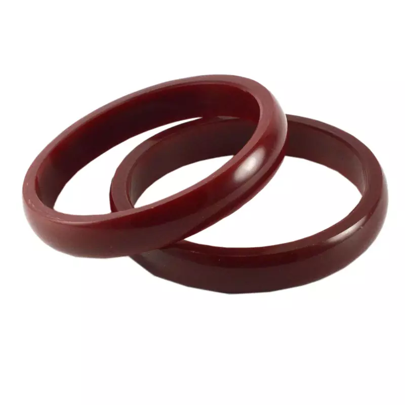 Extra Large Size Acrylic Bangle Color Maroon