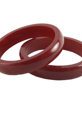 Extra Large Size Acrylic Bangle Color Maroon