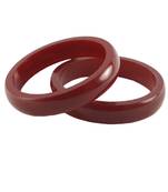 Extra Large Size Acrylic Bangle Color Maroon