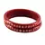 Extra Large Size Acrylic Bangle Color Red