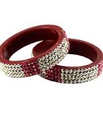 Extra Large Size Acrylic Bangle Color Maroon