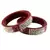 Extra Large Size Acrylic Bangle Color Maroon