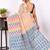 Cream Tant Jamdani Saree Without Blouse Piece