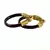 Extra Large Size Brass And Acrylic Bangle Color Maroon