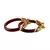 Extra Large Size Brass And Acrylic Bangle Color Maroon