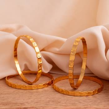 Golden bangles #1066 2