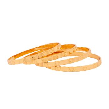 Golden bangles #1066 3