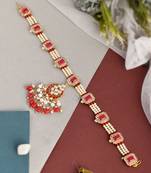 Gold plated ad traditional wedding matha patti sheeshphool