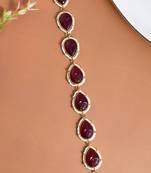 Gold plated ethnic head chain