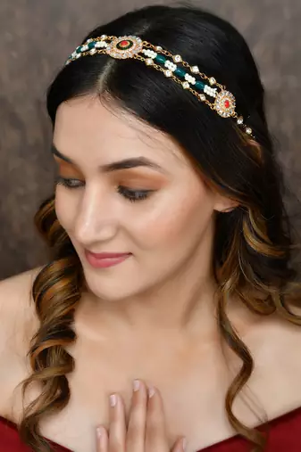 Traditonal rajputi mehri head chain