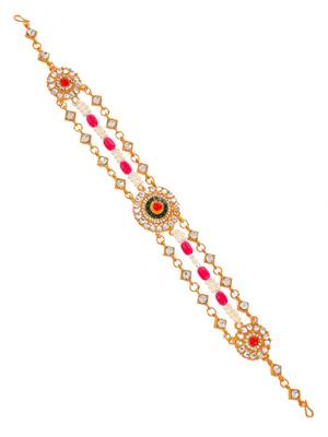 Traditional rajputi mehri hair jewellery 3