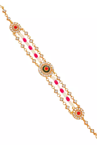 Traditional rajputi mehri hair jewellery