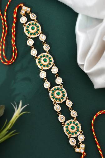 Traditional ethnic marwari mehri hair jewellery