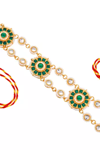 Traditional ethnic marwari mehri hair jewellery