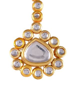 Bridal kundan maangtikka 4