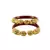 Extra Large Size Brass And Acrylic Bangle Color Maroon