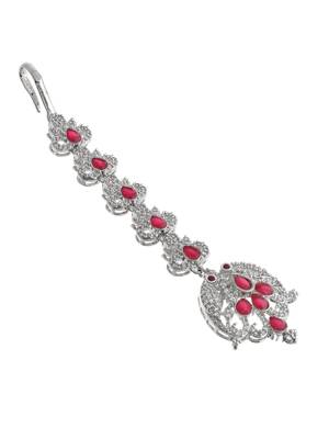 American diamond ethnic maang tikka 3