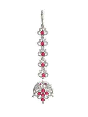 American diamond ethnic maang tikka 4