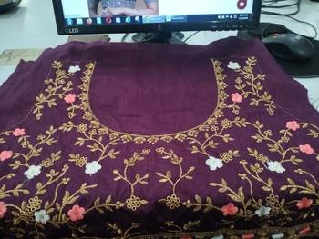 Violet Wedding Lehenga Choli for Women 6
