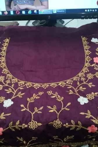 Violet Wedding Lehenga Choli for Women