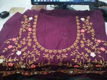 Violet Wedding Lehenga Choli for Women 7