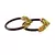 Extra Large Size Brass And Acrylic Bangle Color Maroon
