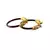 Extra Large Size Brass And Acrylic Bangle Color Maroon