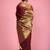 Maroon Kanjivaram Silk Saree With Blouse Piece