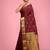 Maroon Kanjivaram Silk Saree With Blouse Piece