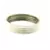 Extra Large Size Brass And Acrylic Bangle Color White